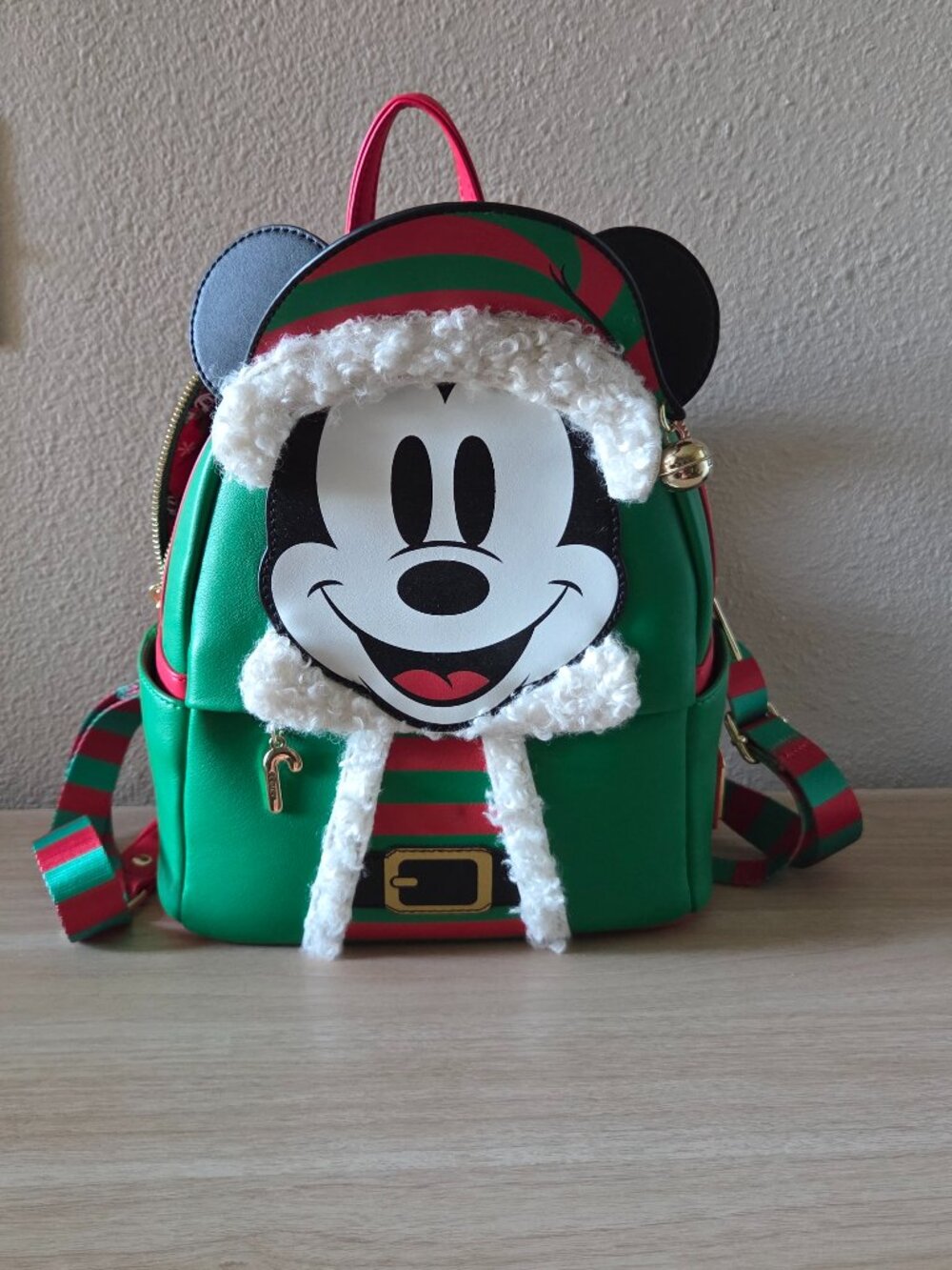 Mickey Christmas Loungefly Backpack